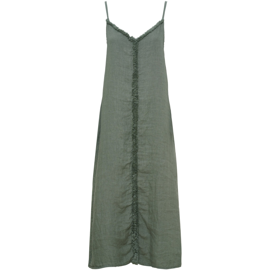 Leinenkleid Military