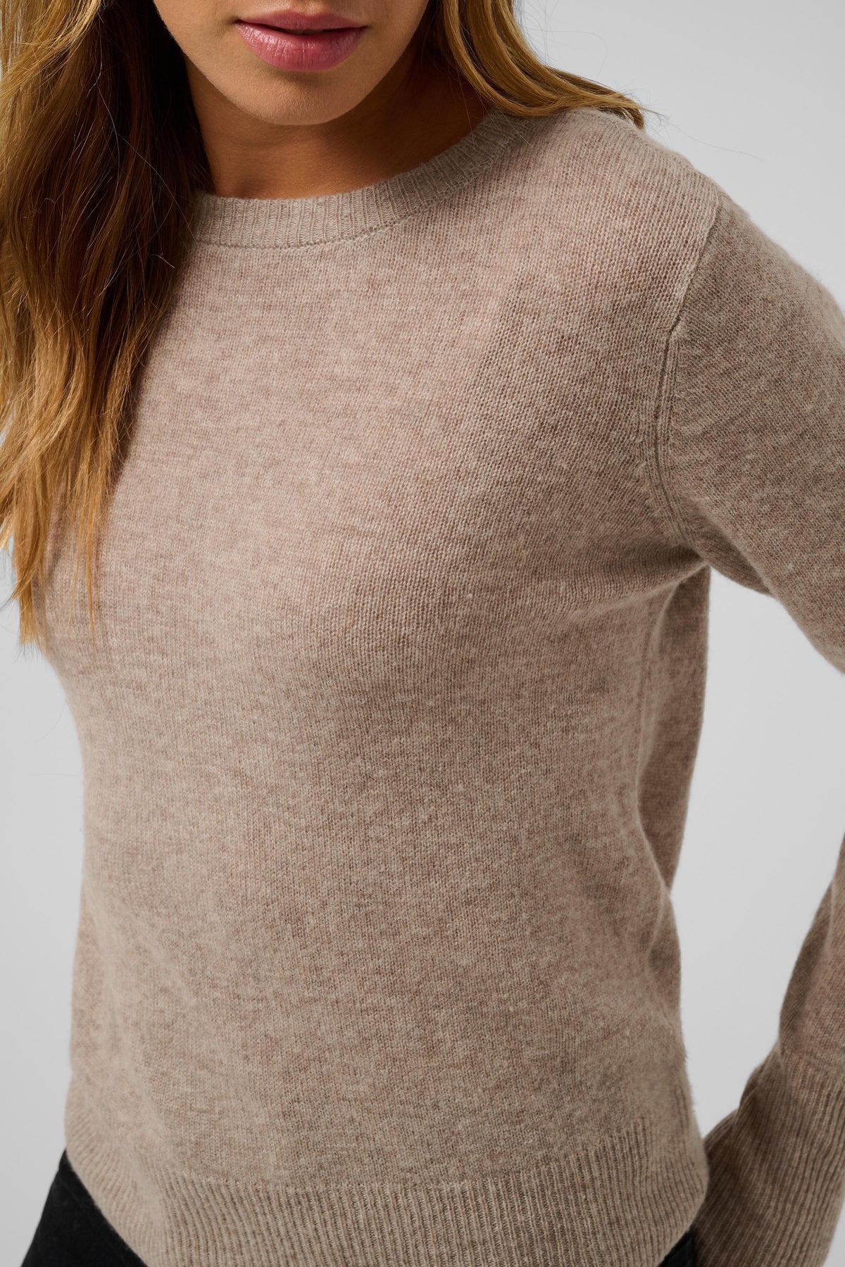Pullover - Desert Taupe Melange