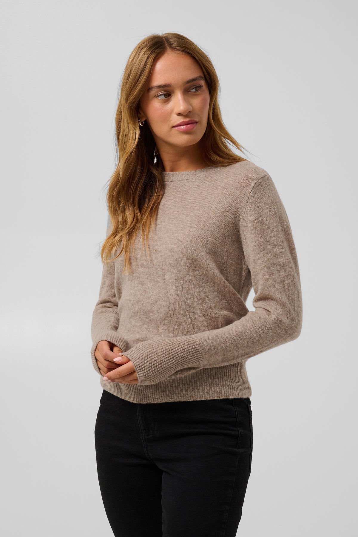 Pullover - Desert Taupe Melange