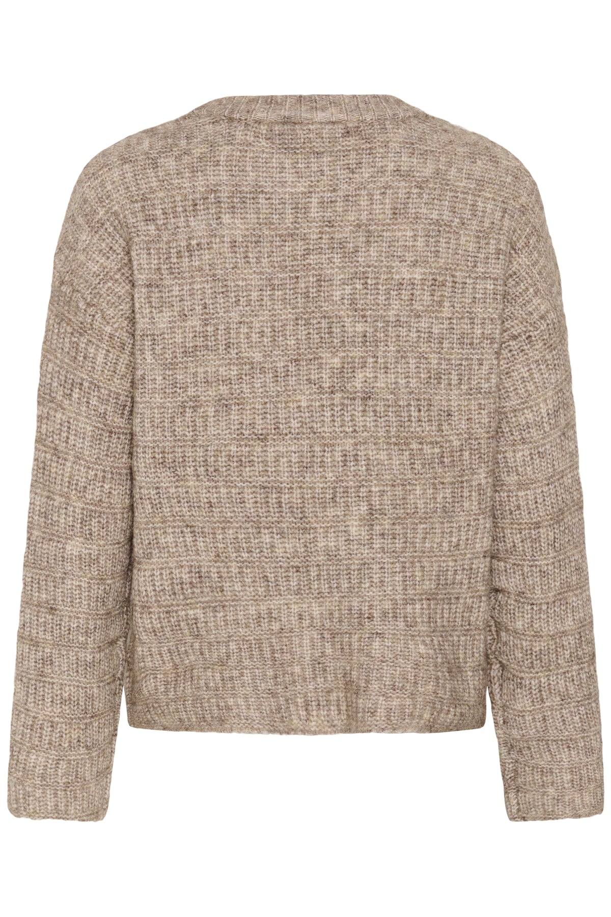 Knit Pullover - Desert Taupe Melange