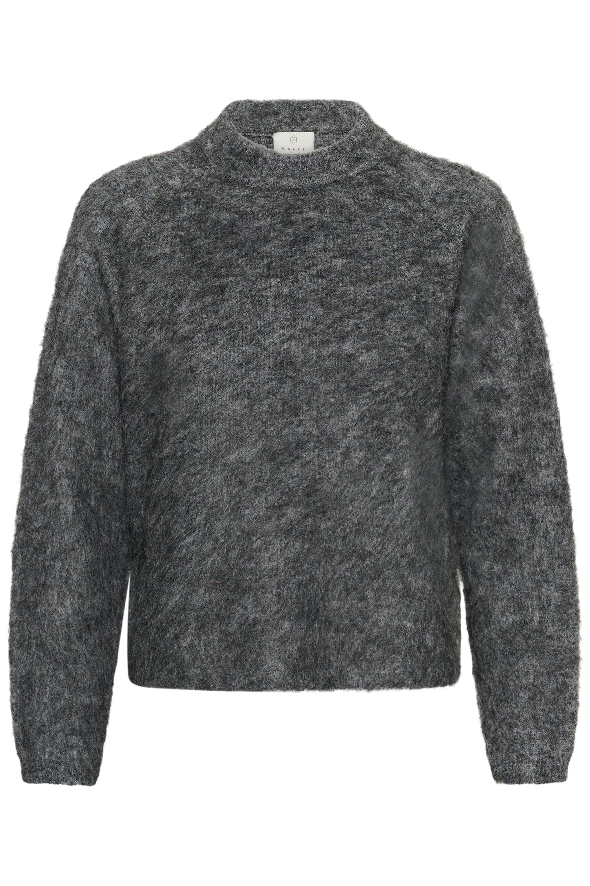 Knit Pullover - Dark Grey Melange
