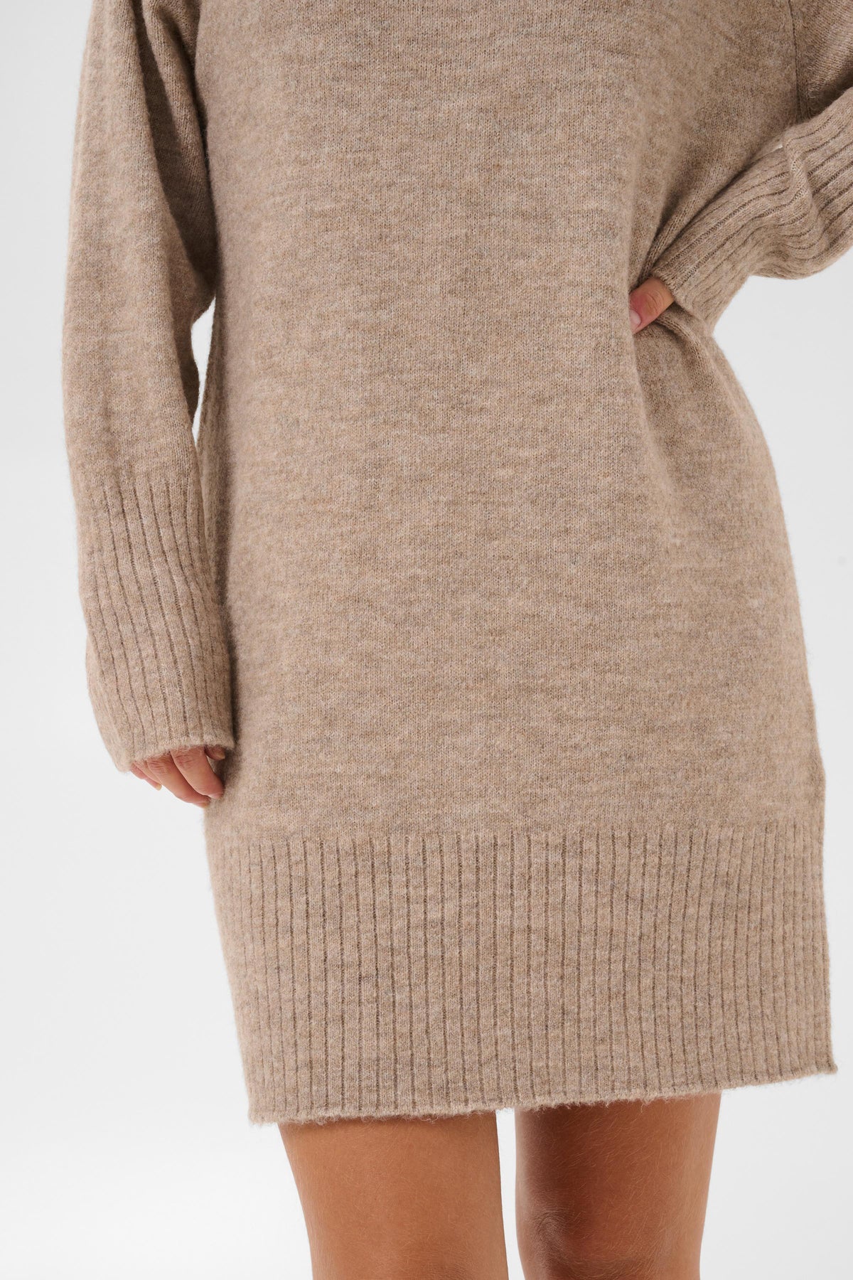 Kleid - Desert Taupe Melange