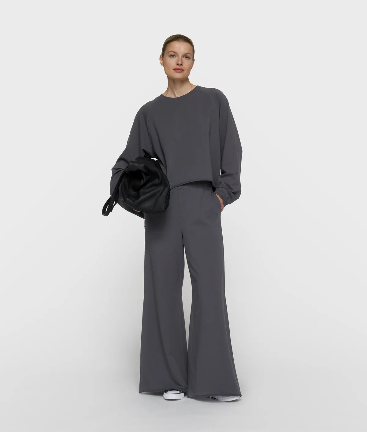 Damen sweater in der farbe steel blue von 10 days amsterdam