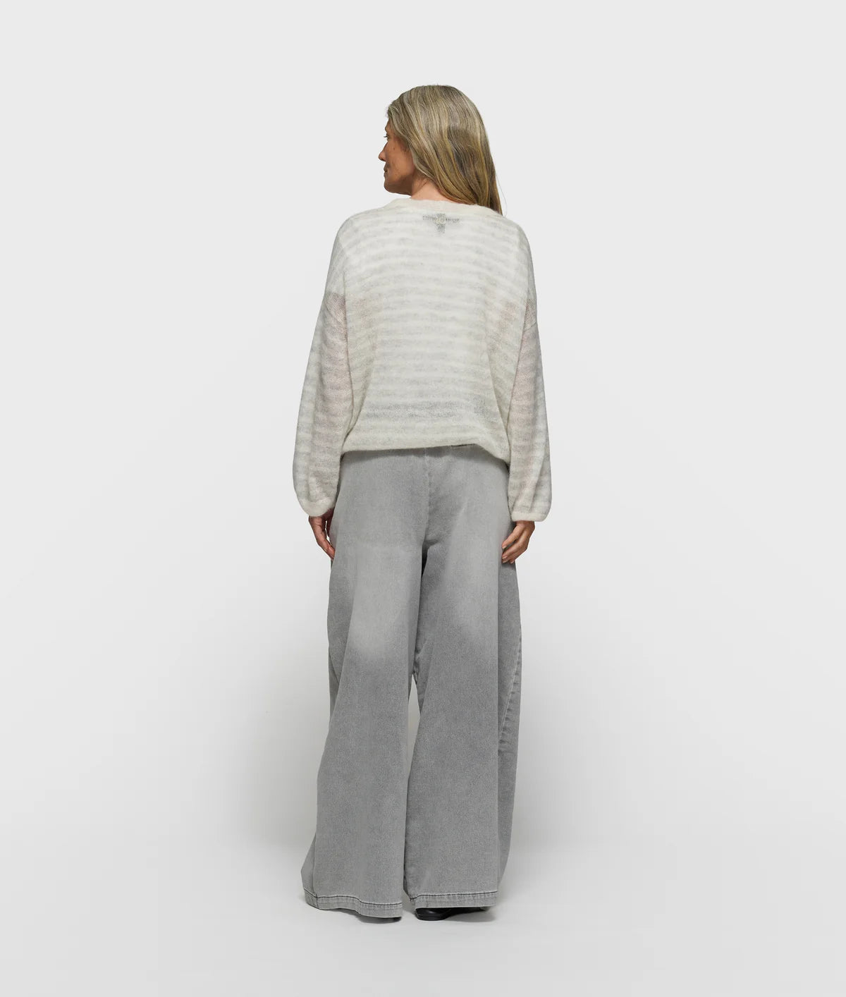 Damen Feinstrickpullover Mit V-Ausschnitt von 10 DAYS AMSTERDAM