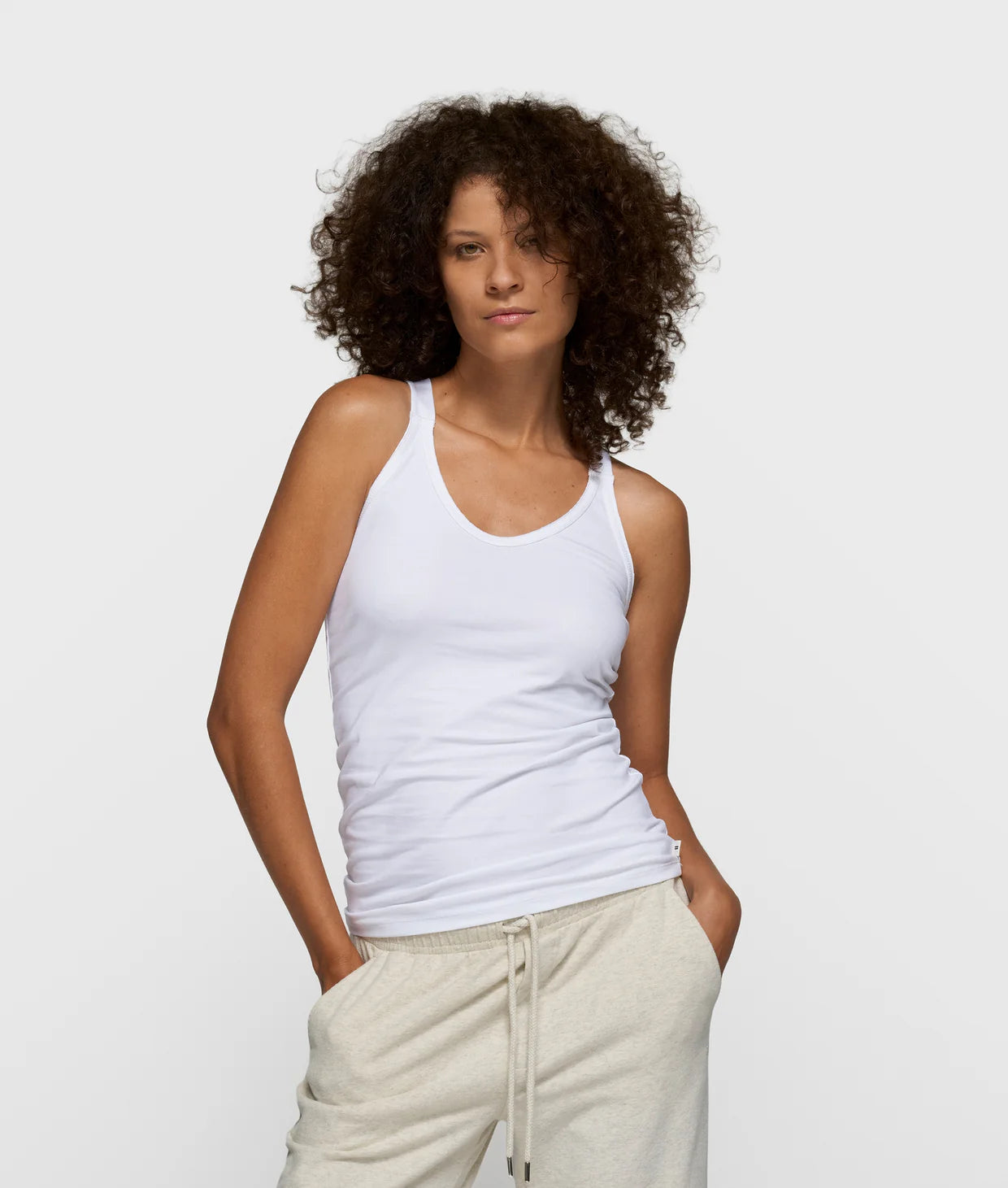 Weißes Damen Top "The Wrapper" von 10 DAYS AMSTERDAM