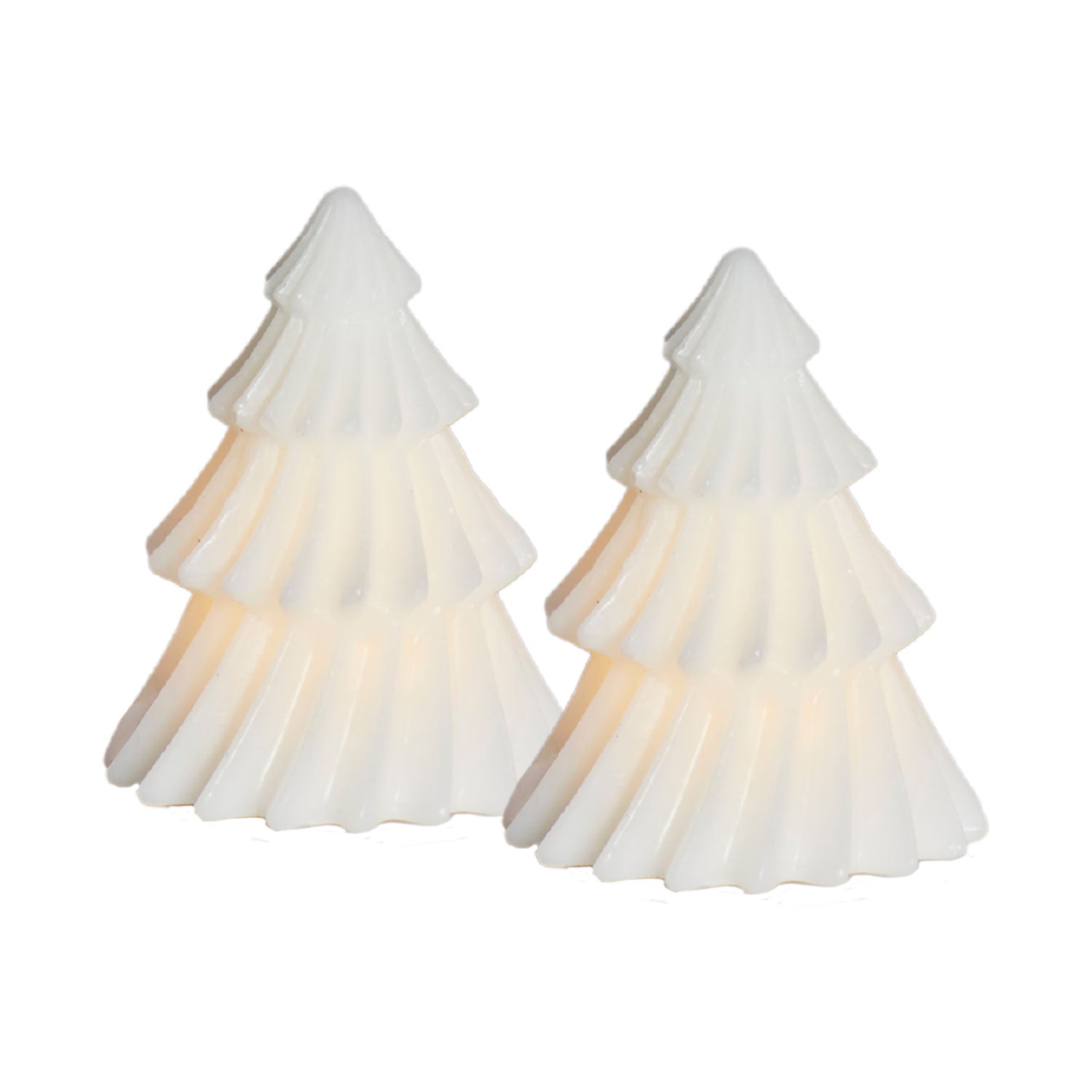 LED Wachs-Tannenbaum Olivia XS
