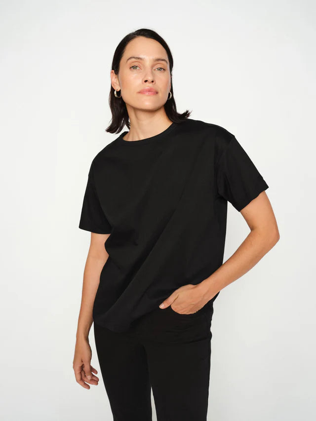 Damen T-Shirt Aina O-Neck schwarz von MOS MOSH
