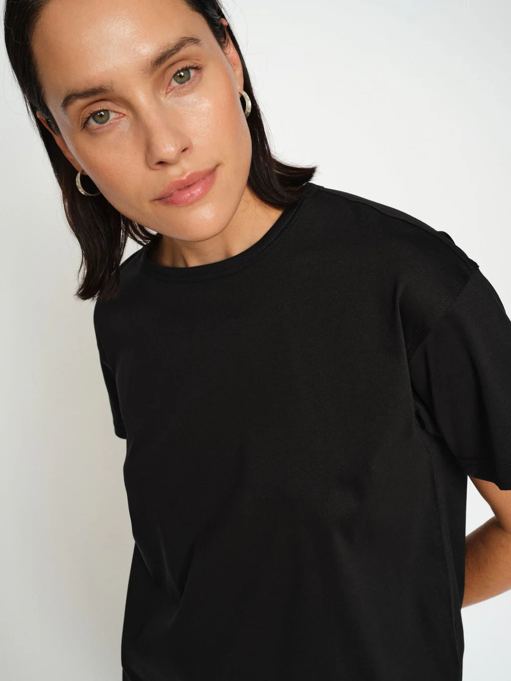 Damen T-Shirt Aina O-Neck schwarz von MOS MOSH