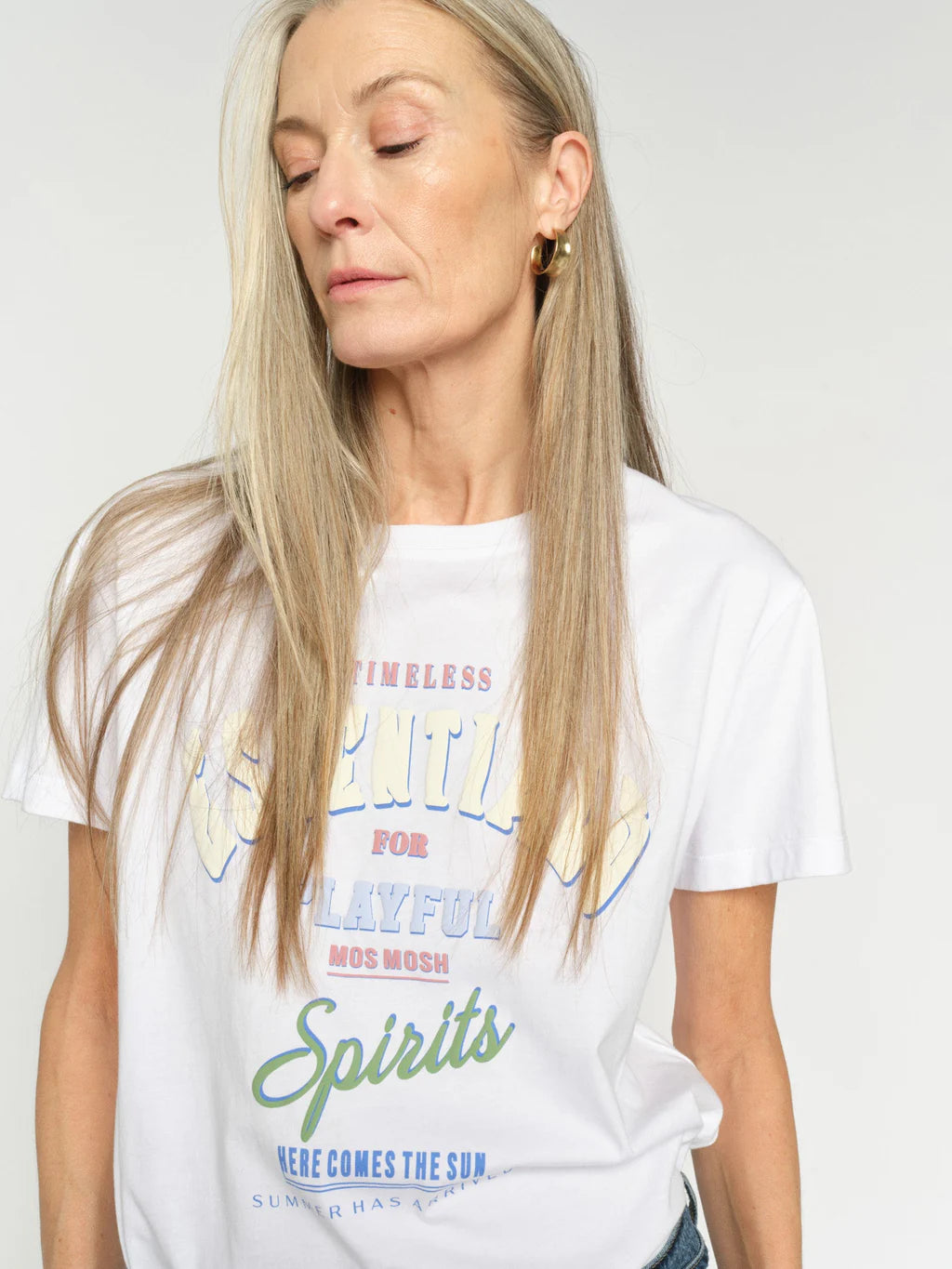 Damen Raft Tshirt weiß von MOS MOSH
