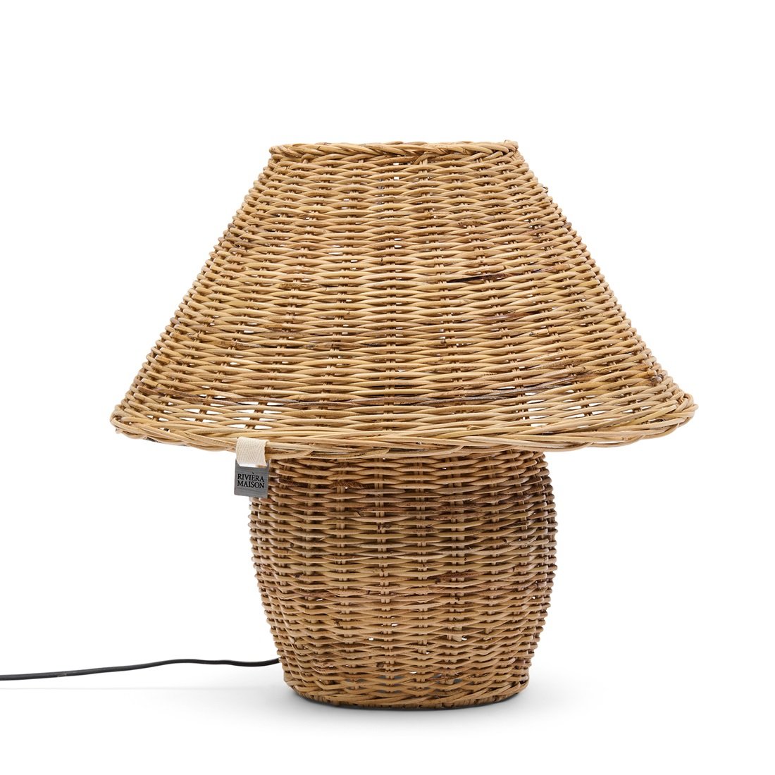 Riviera Maison Rustic Rattan Ames Table Lamp