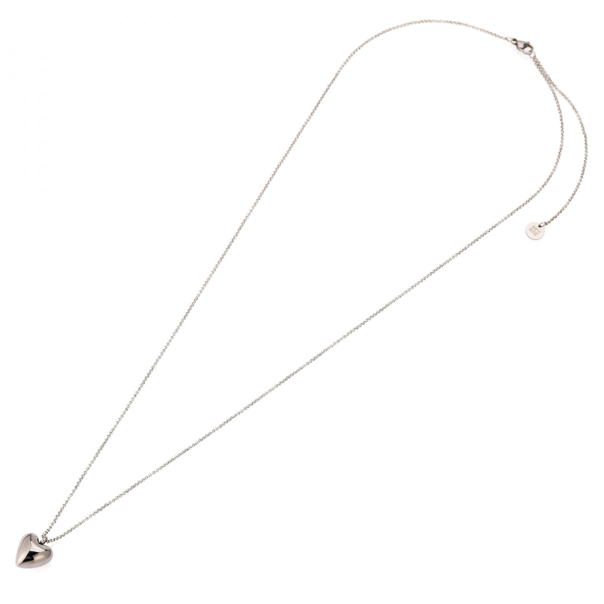 Dawn Long Necklace Silver