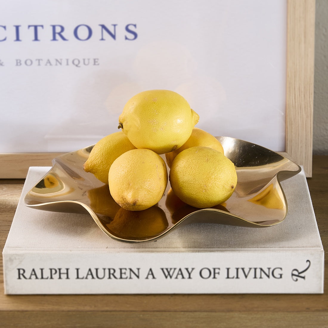 Goldenen Tablett Waverly Tray RIVIERA MAISON