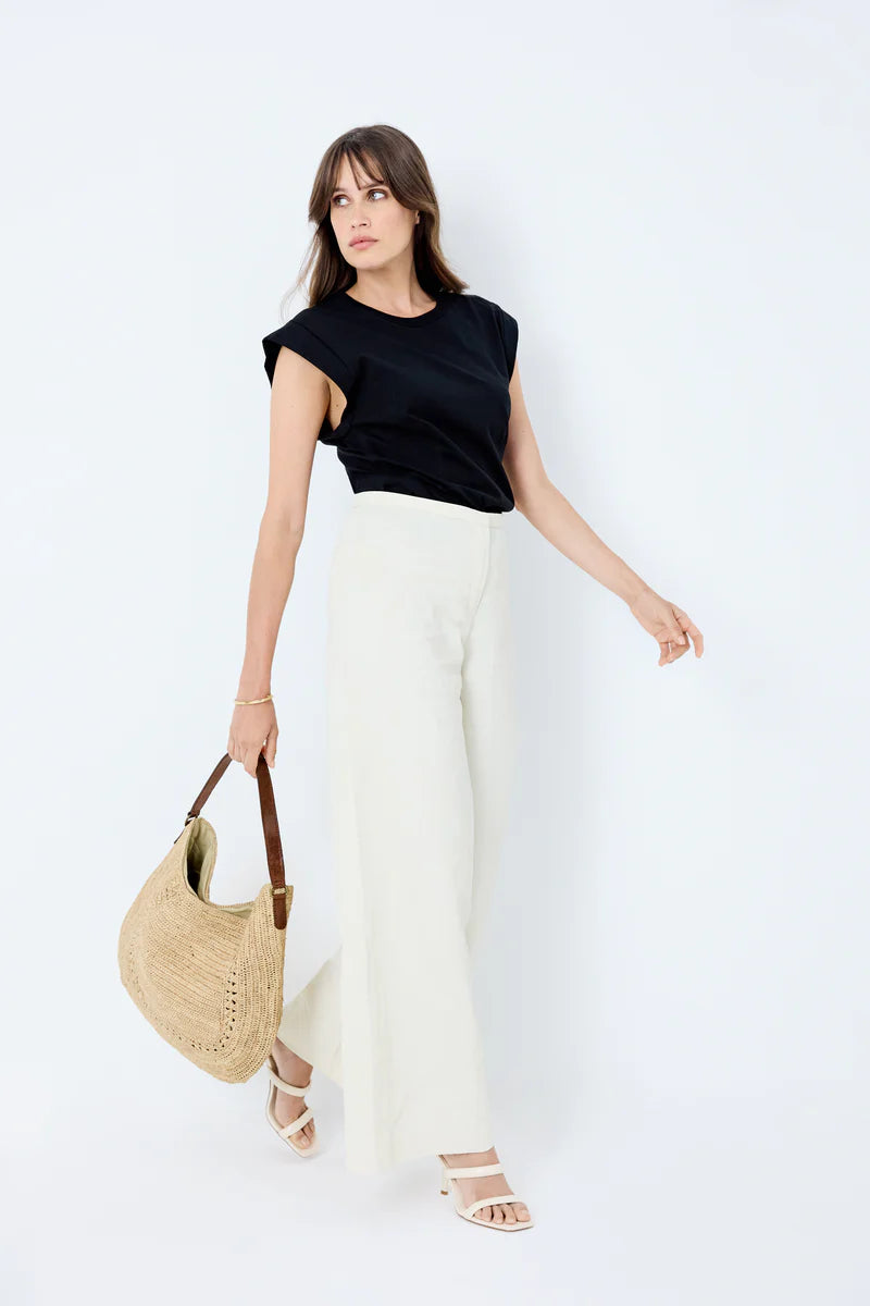 IBELIV MEVA Hobo-Tasche aus handgefertigtem Raffia mit Lederhenkel und weicher Silhouette