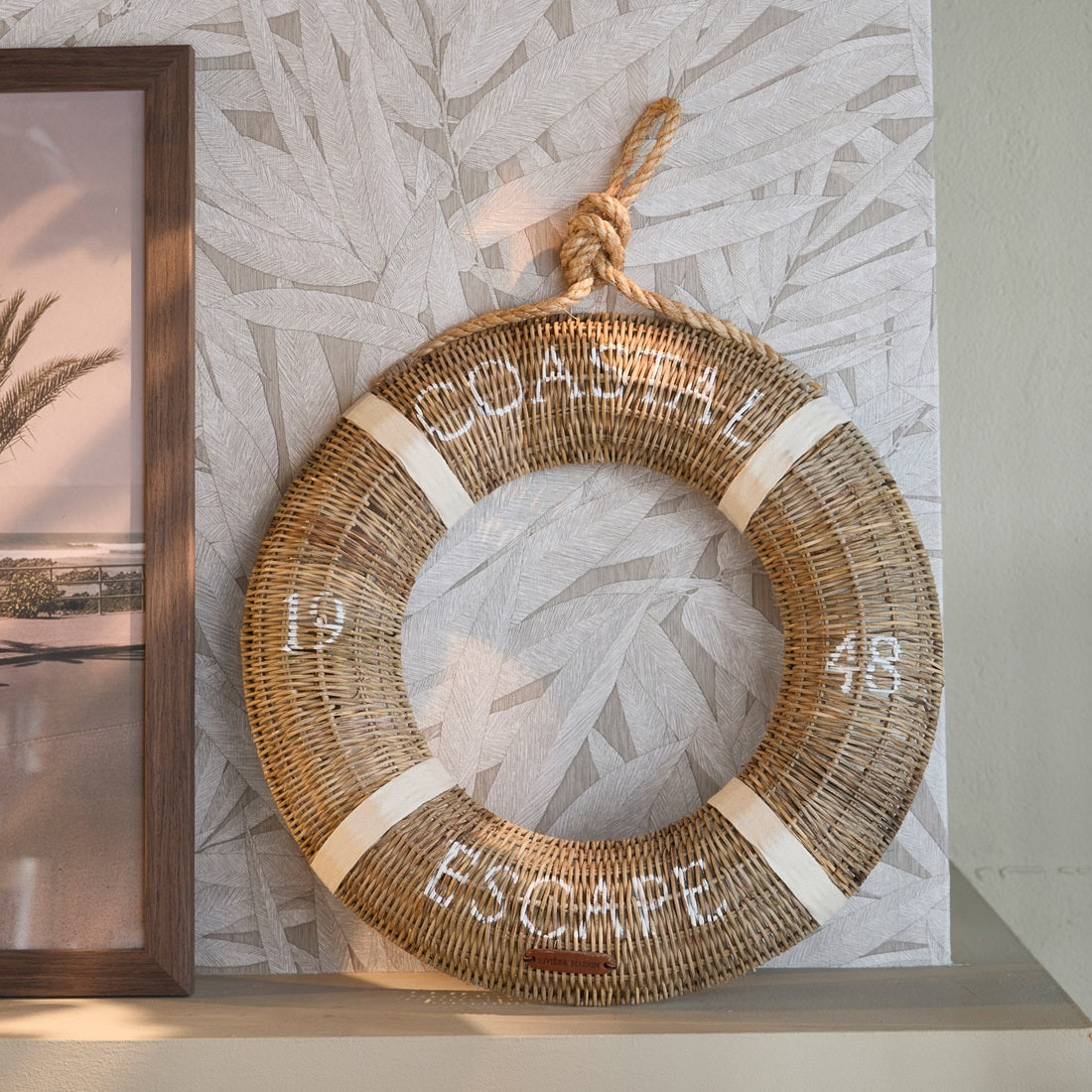 Rettungsring aus Rattan von Riviera Maison. Rustic Rattan Lifebuoy RIVIERA MAISON