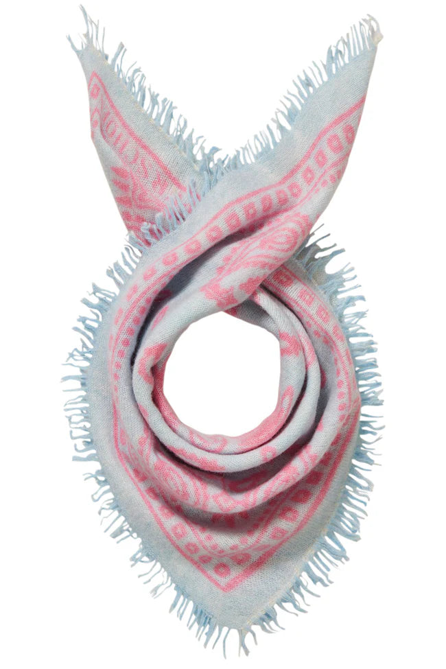 Damenhalstuch in der farbe flamingo sky rose von Purschoen
