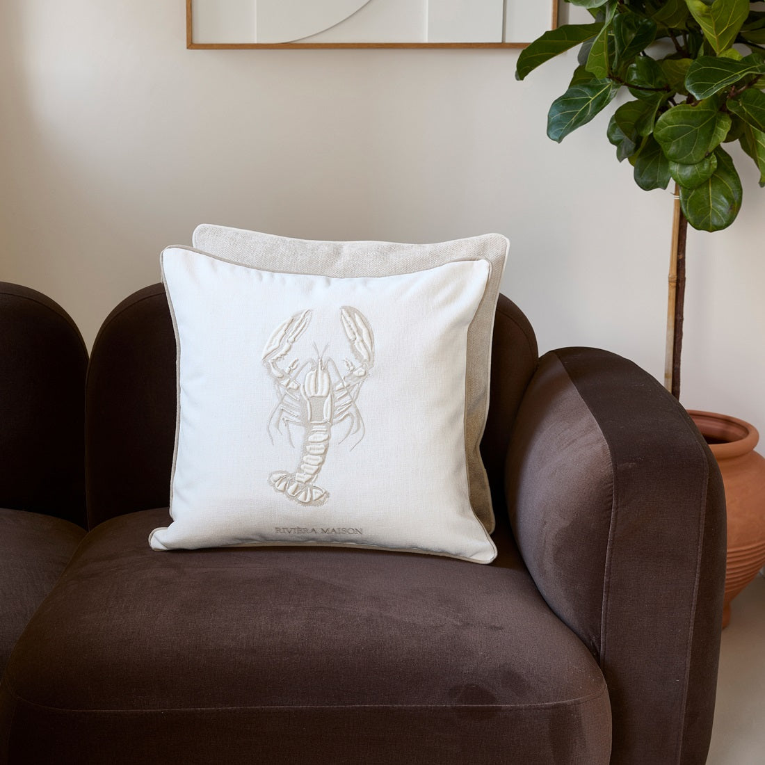 Lobster Bay Pillow 50x50 RIVIERA MAISON