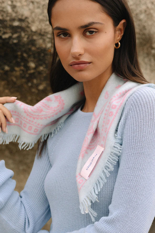 Damenhalstuch in der farbe flamingo sky rose von Purschoen