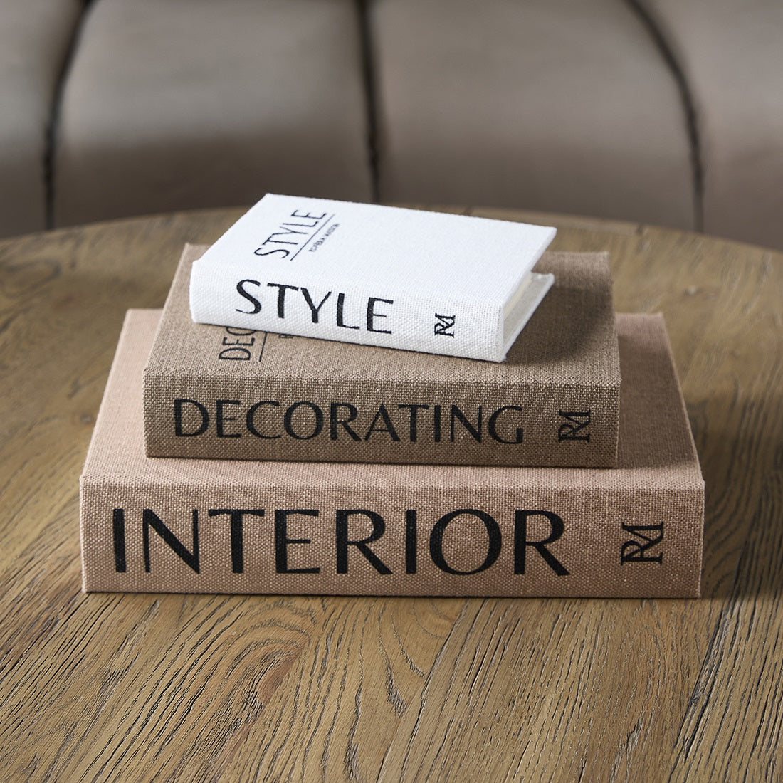 RM Interior Decorative Book Set of 3 RIVIERA MAISON