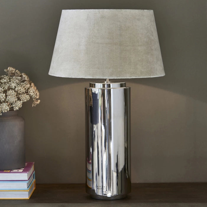 Riviera Maison Velvet Lampshade flax
