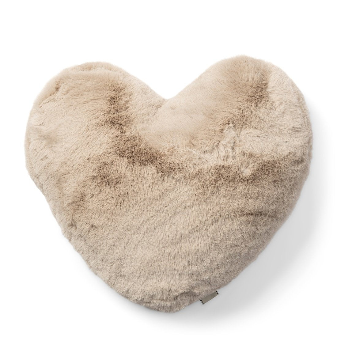 Heather Alba Heart Faux Fur Box Pillow RIVIERA MAISON