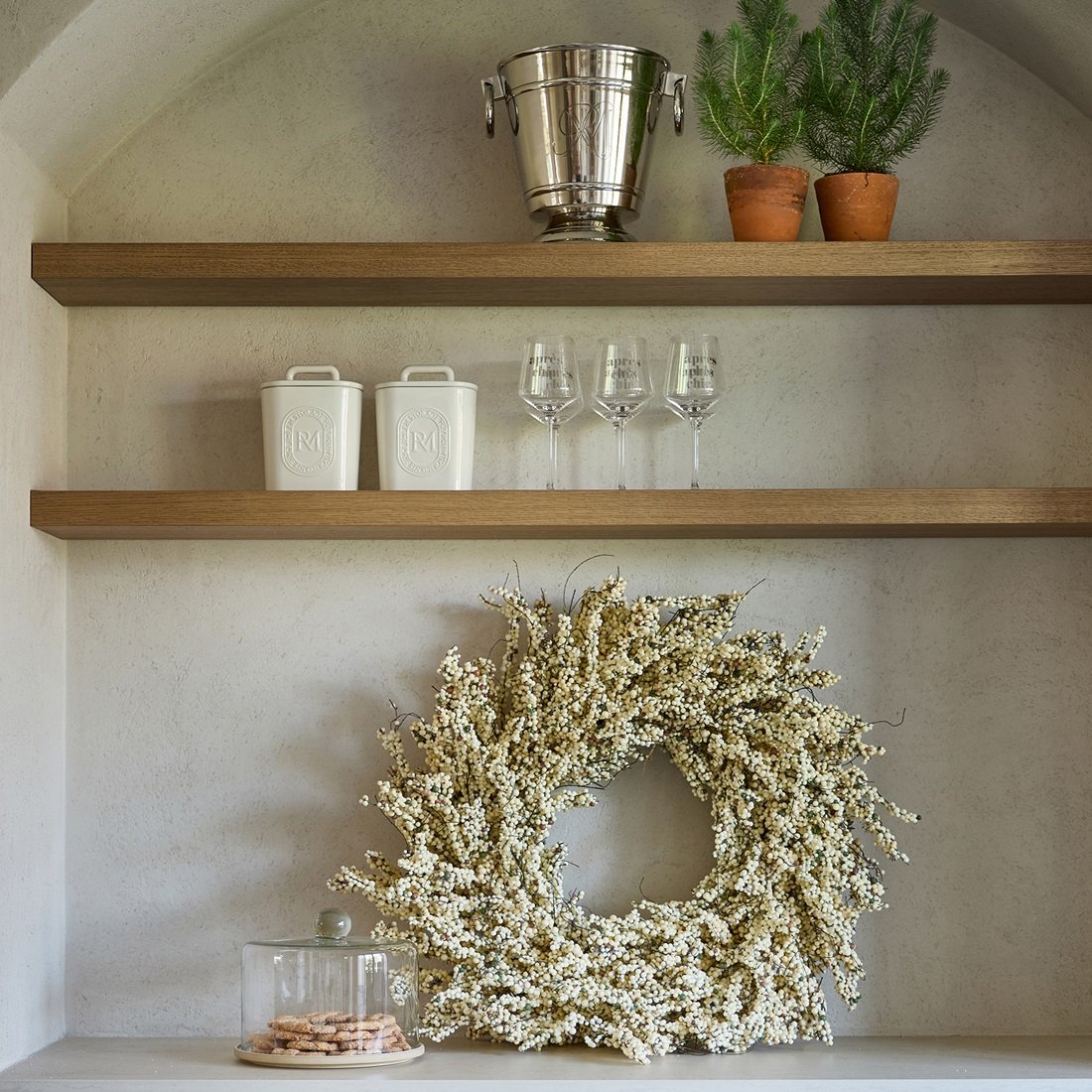 Luxurious Berry Wreath Dia 80 RIVIERA MAISON