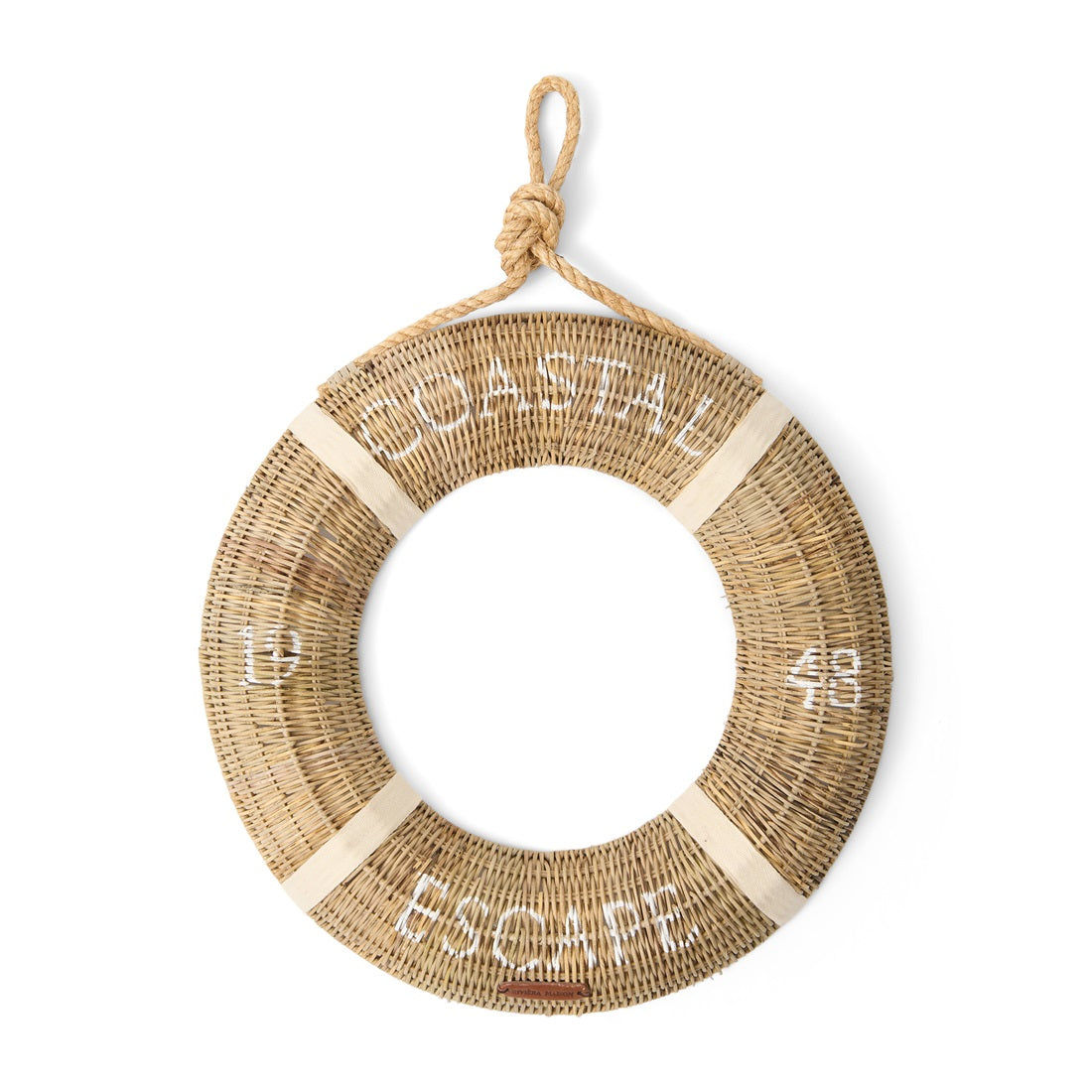 Rettungsring aus Rattan von Riviera Maison. Rustic Rattan Lifebuoy RIVIERA MAISON