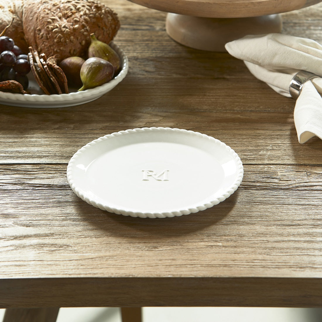 Elegant Twist Breakfast Plate RIVIERA MAISON