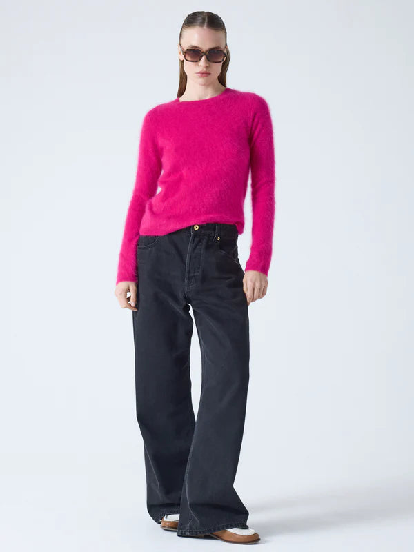 Damen Pullover aus Kaschmir "Cali Raspberry" von Absolut Cashmere