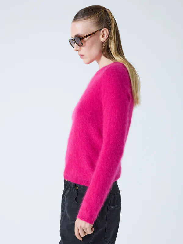 Damen Pullover aus Kaschmir "Cali Raspberry" von Absolut Cashmere