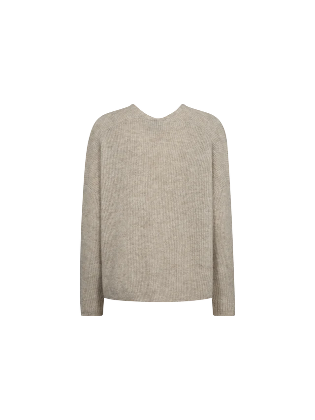 Damen Strickpullover Thora in grau von MOS MOSH