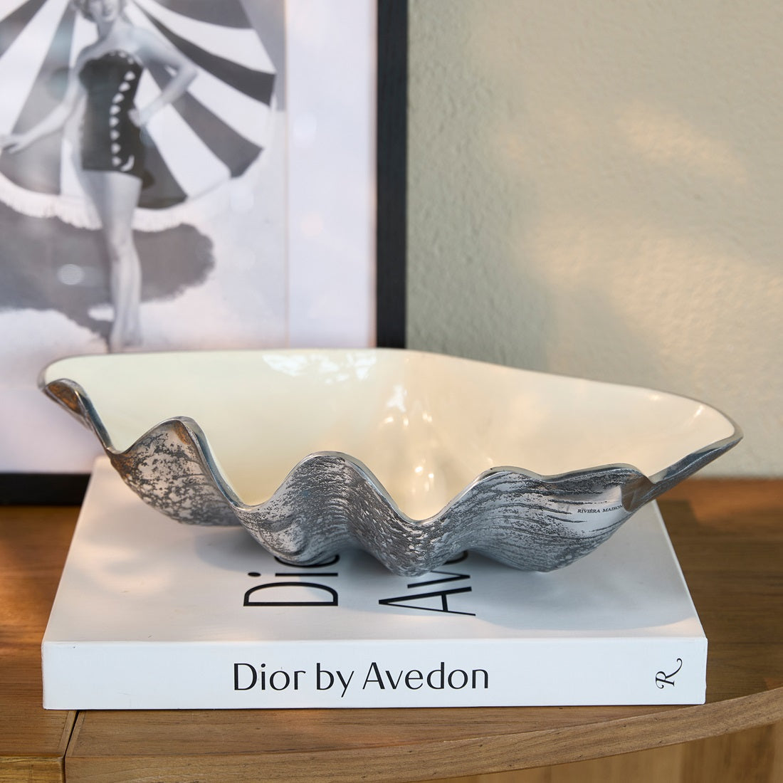 Dekorative Muschelschale Seaside Shell Decoration Bowl von RIVIERA MAISON