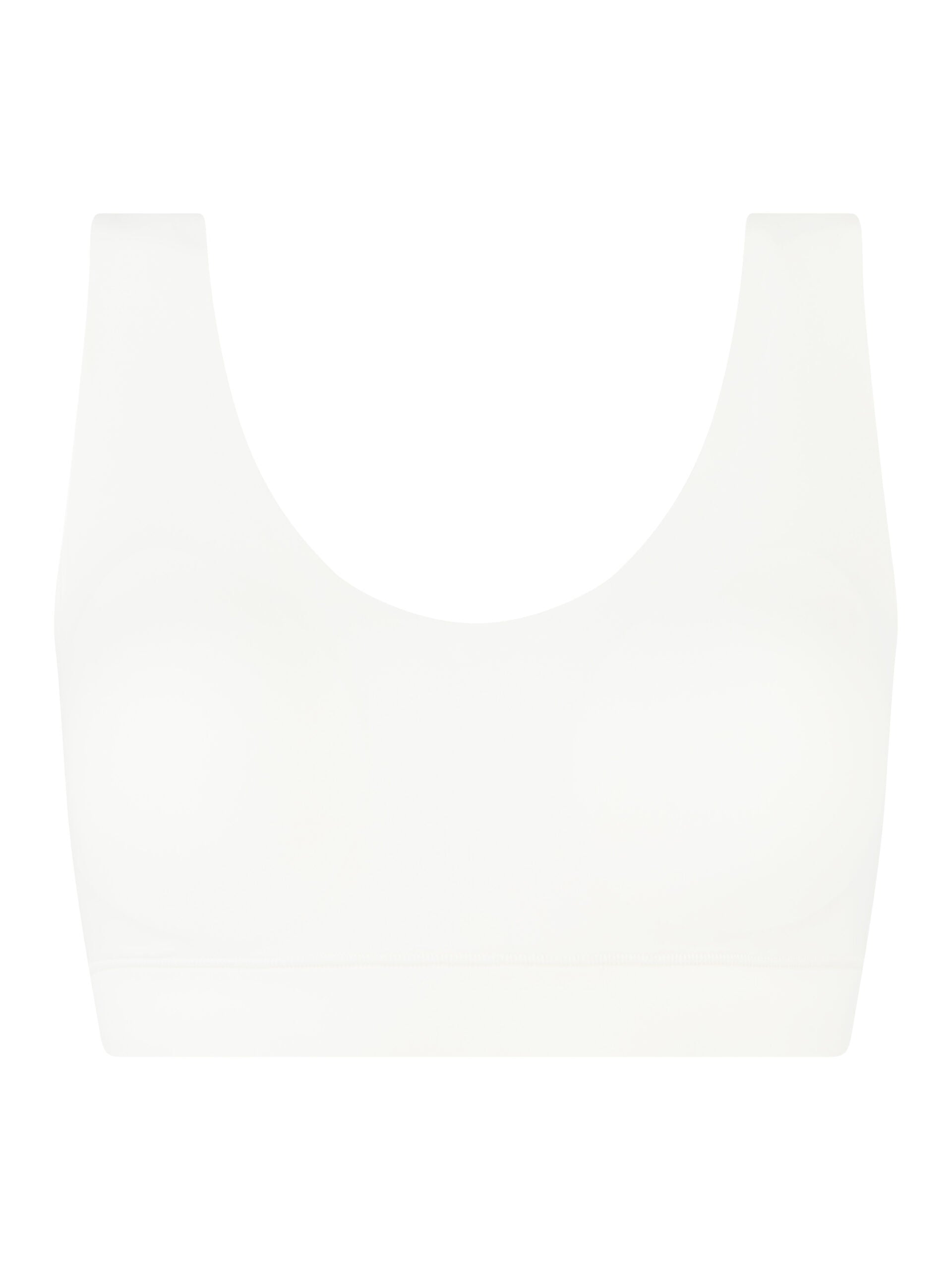 Bustier mit V-Ausschnitt Elfenbein C16A10 CHANTELLE
