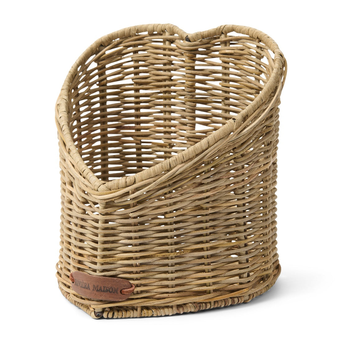 Rustic Rattan Heart Utensil Holder RIVIERA MAISON