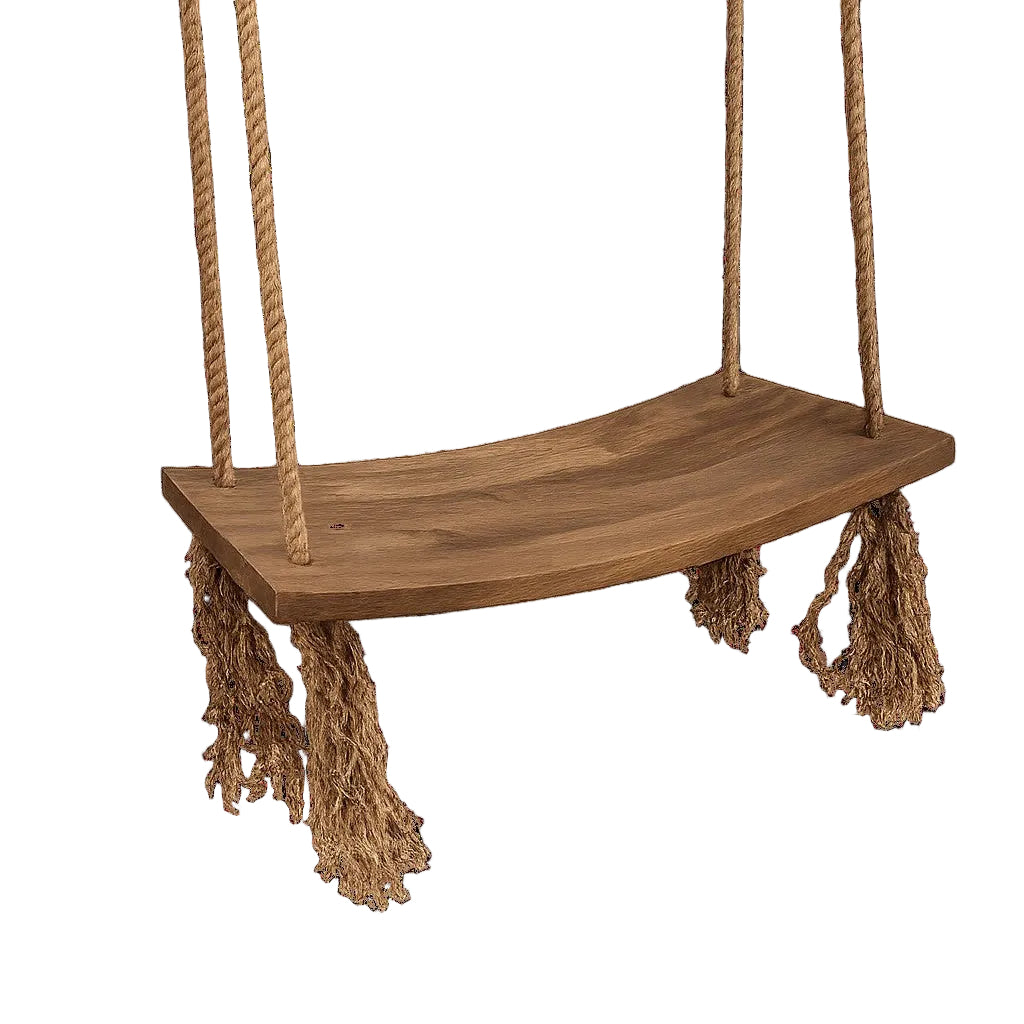 Holzschaukel im Bohostyle