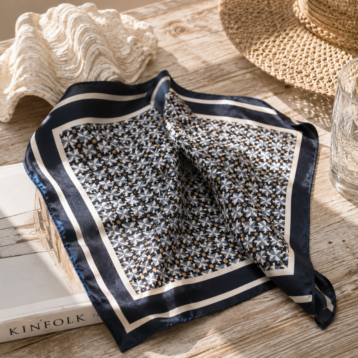 Tuch DARKBLUE