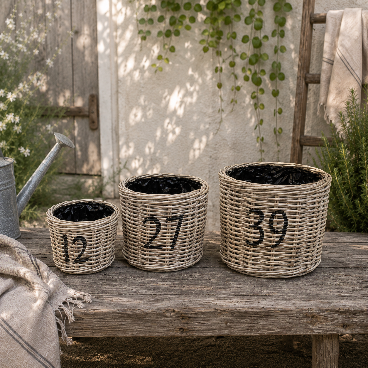 Rattan Planter No 12 | No 27 | No 39