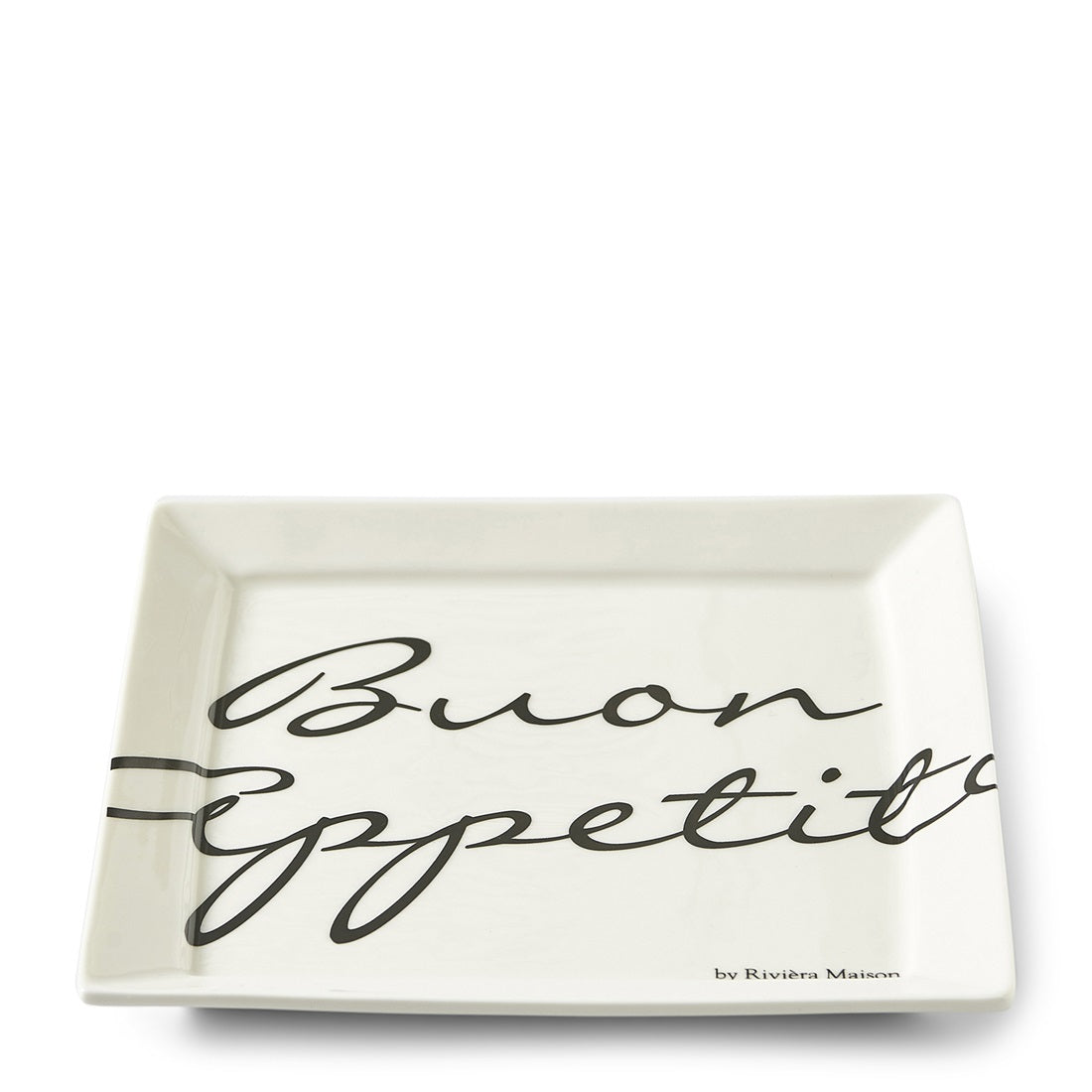 Buon Appetito Square Plate S RIVIERA MAISON