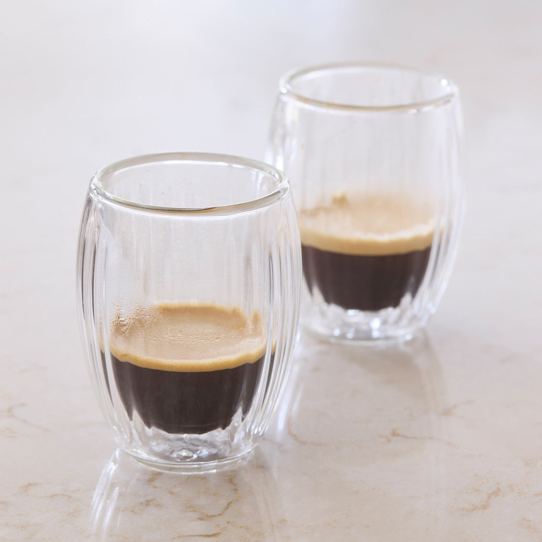 Riviera Maison Double Wall Espresso Glass aus doppelwandigem Glas für Espresso und Ristretto.