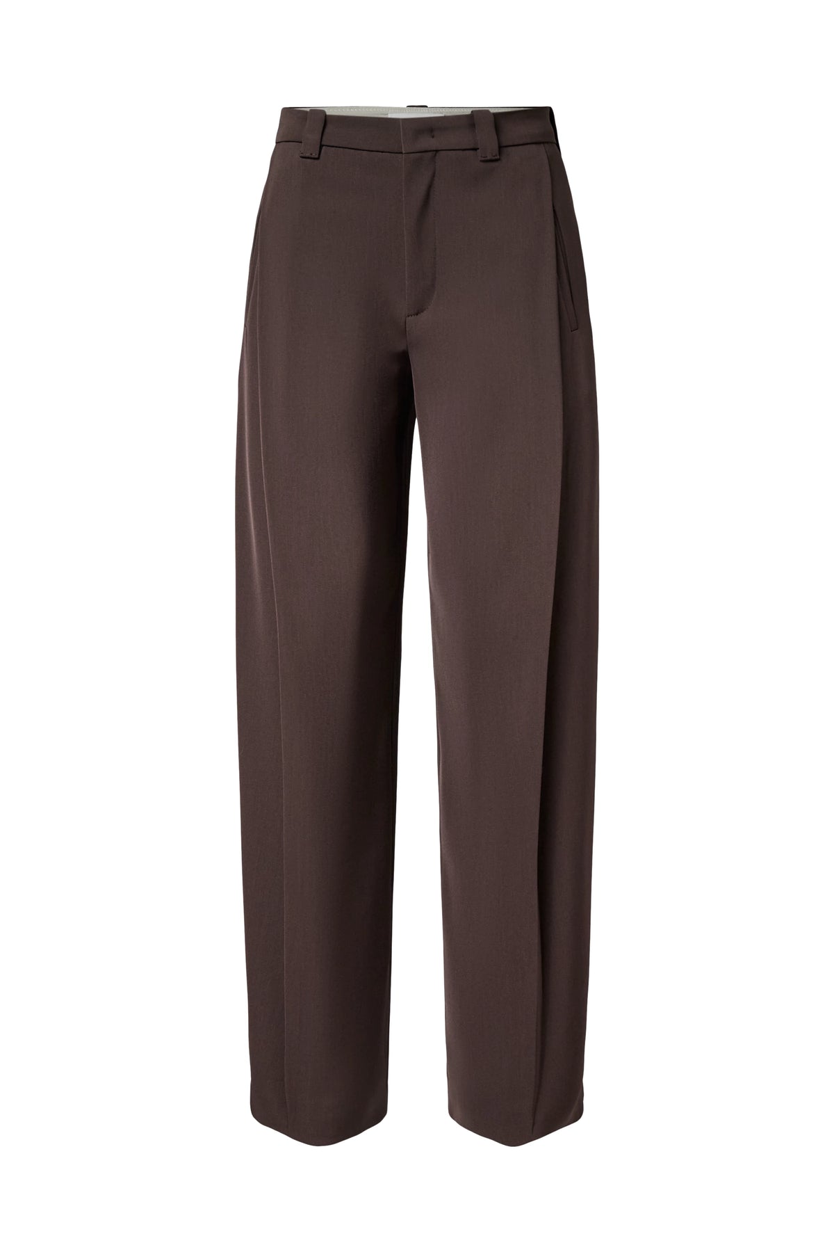 DRYKORN UNPACK Damenhose in Braun mit weitem fließendem Bein