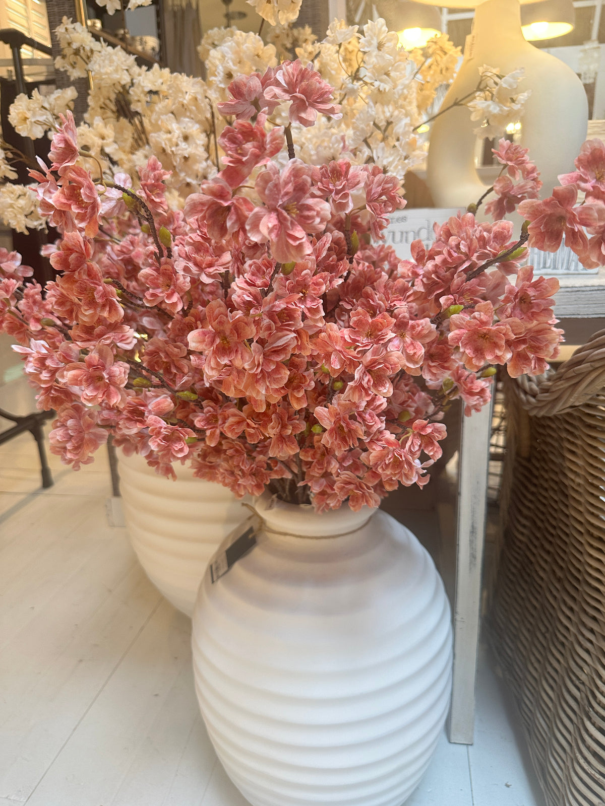 Blütenzweig Pink 95 cm
