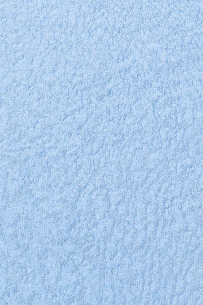 Damen Nikkituch Dreieckform in blau von Purschoen