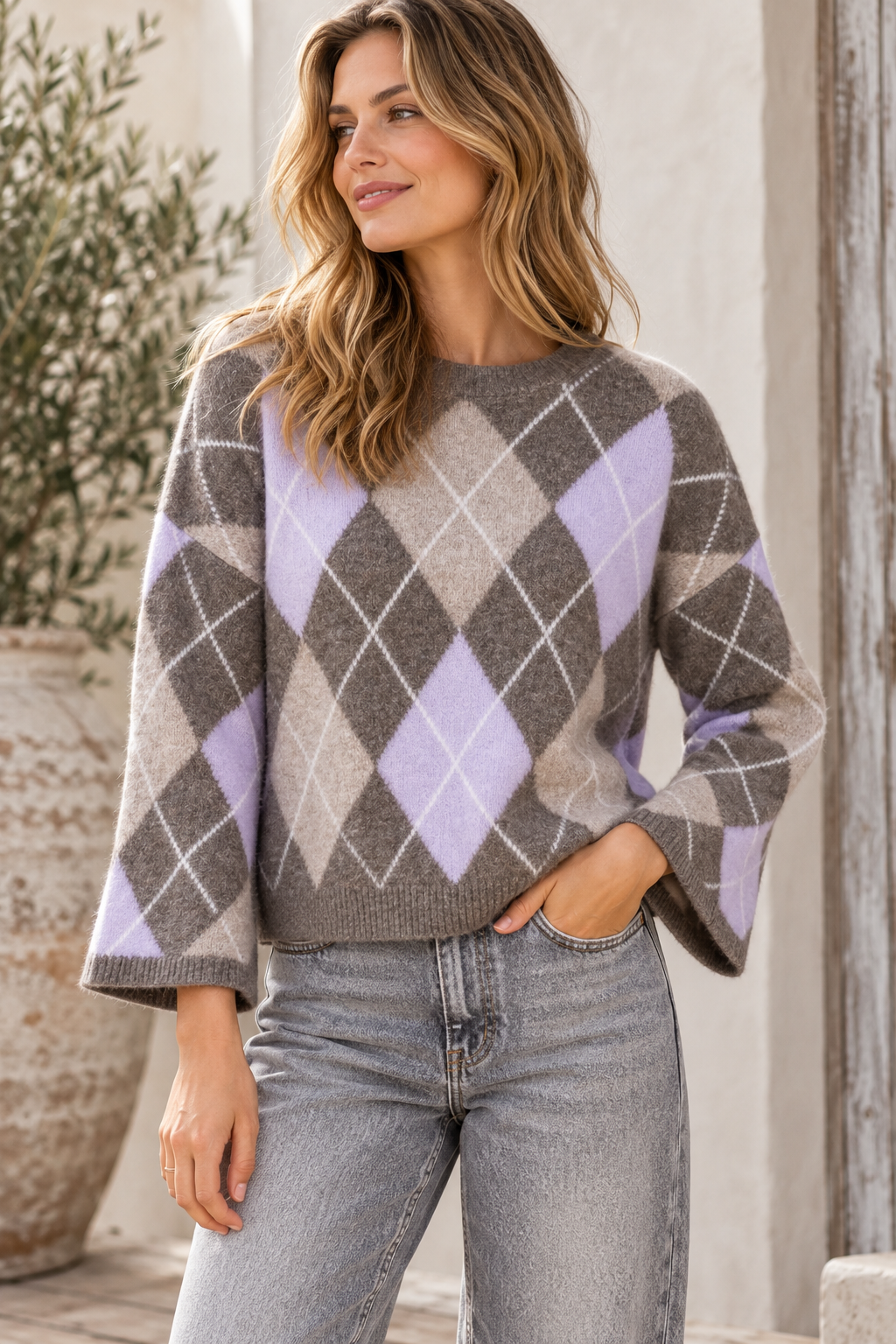 HERRLICHER Pullover YNEZ lilac