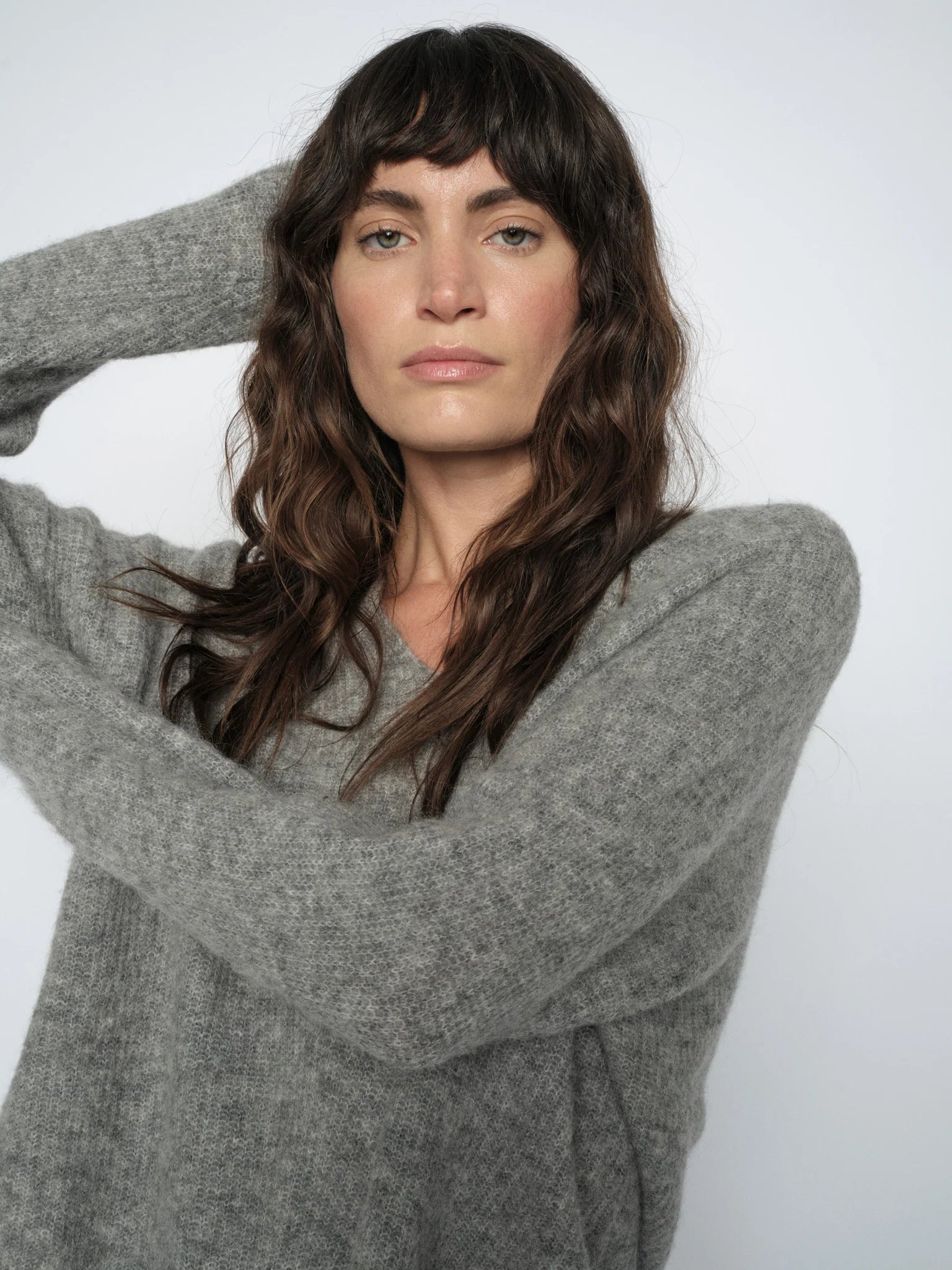 MOS MOSH Pullover Thora Grey Melange