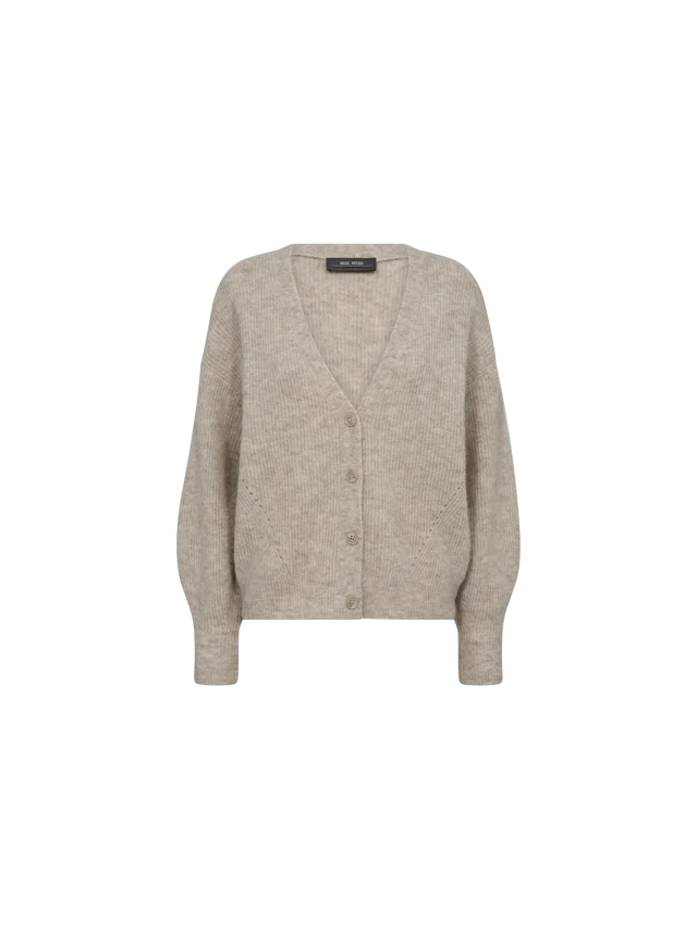 Damen Cardigan Thora FEATHER GRAY von MOS MOSH