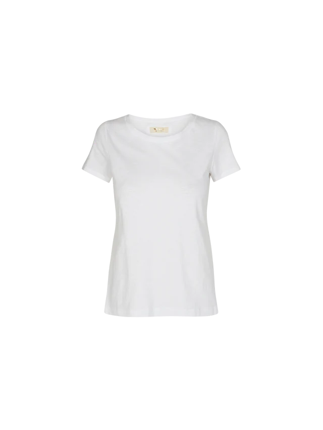 Damen T-Shirt weiß Arden O-Neck Tee von MOS MOSH