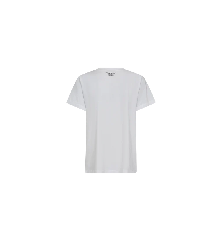 Damen TShirt Dala V-SS Basic weiß von MOS MOSH