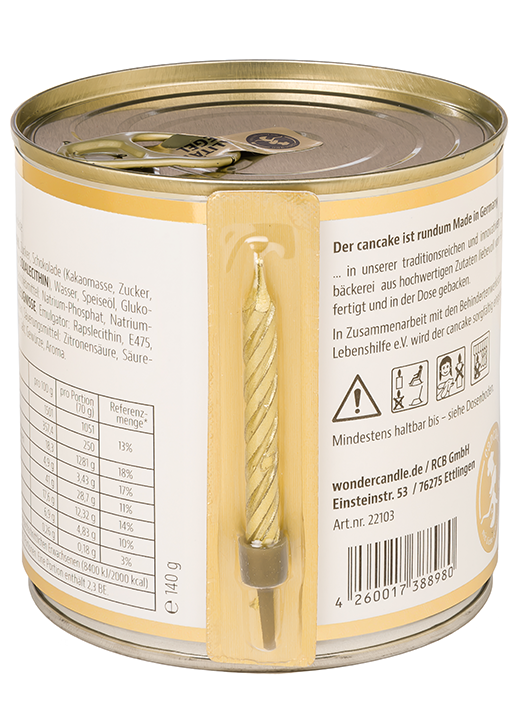 Dosenkuchen Bier