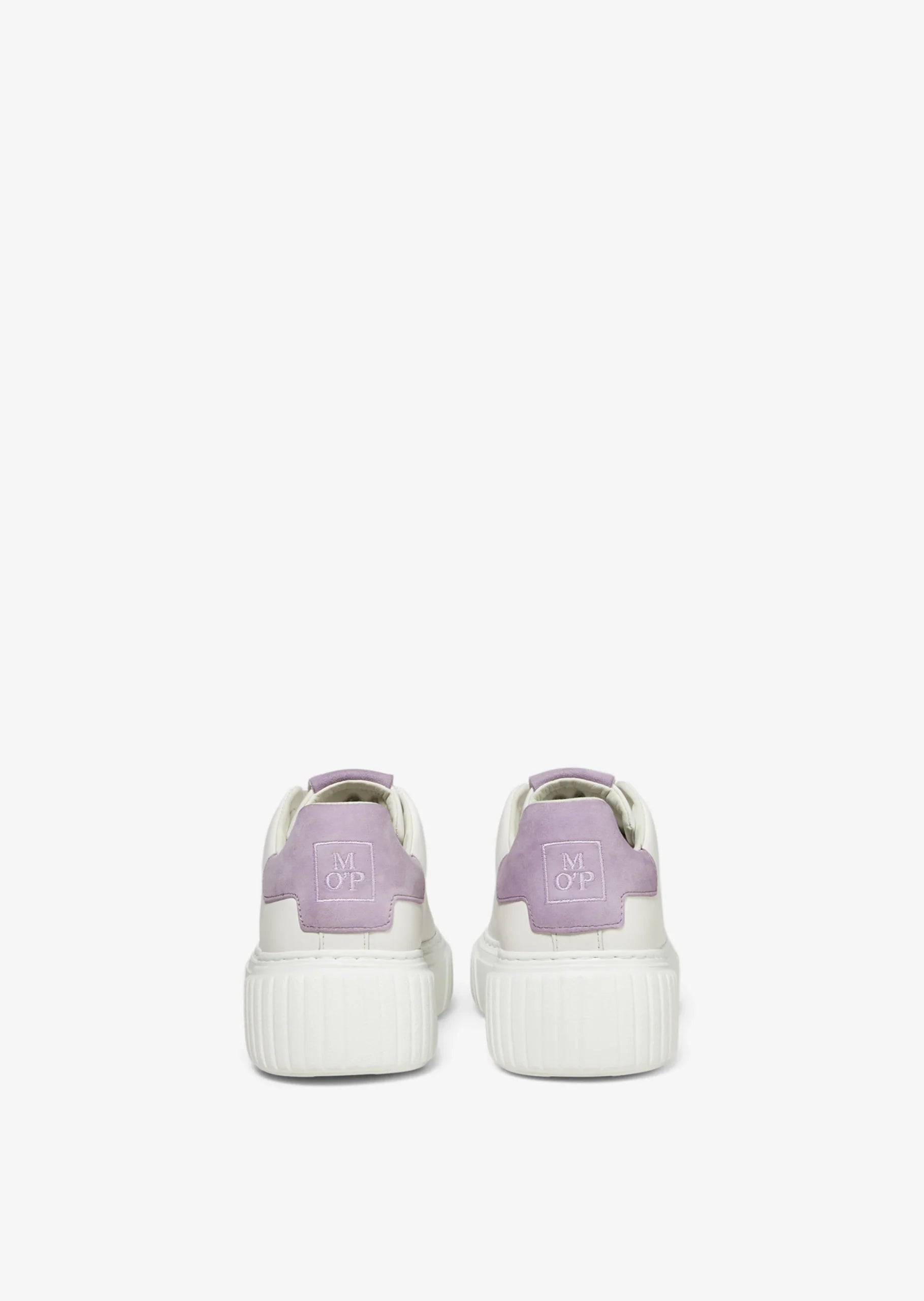Damen Sneaker weiß / lila von Marc O'Polo