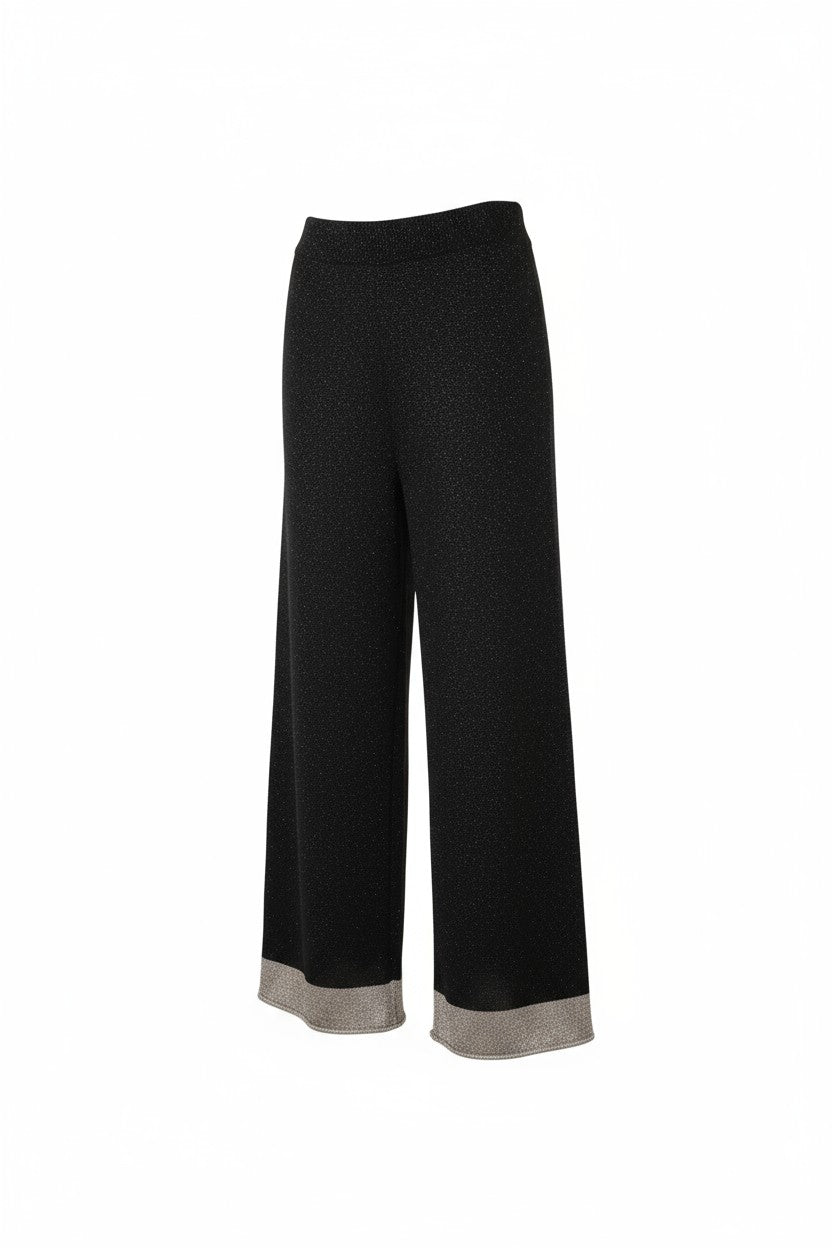 Damenhose glitzer in schwarz von Grace