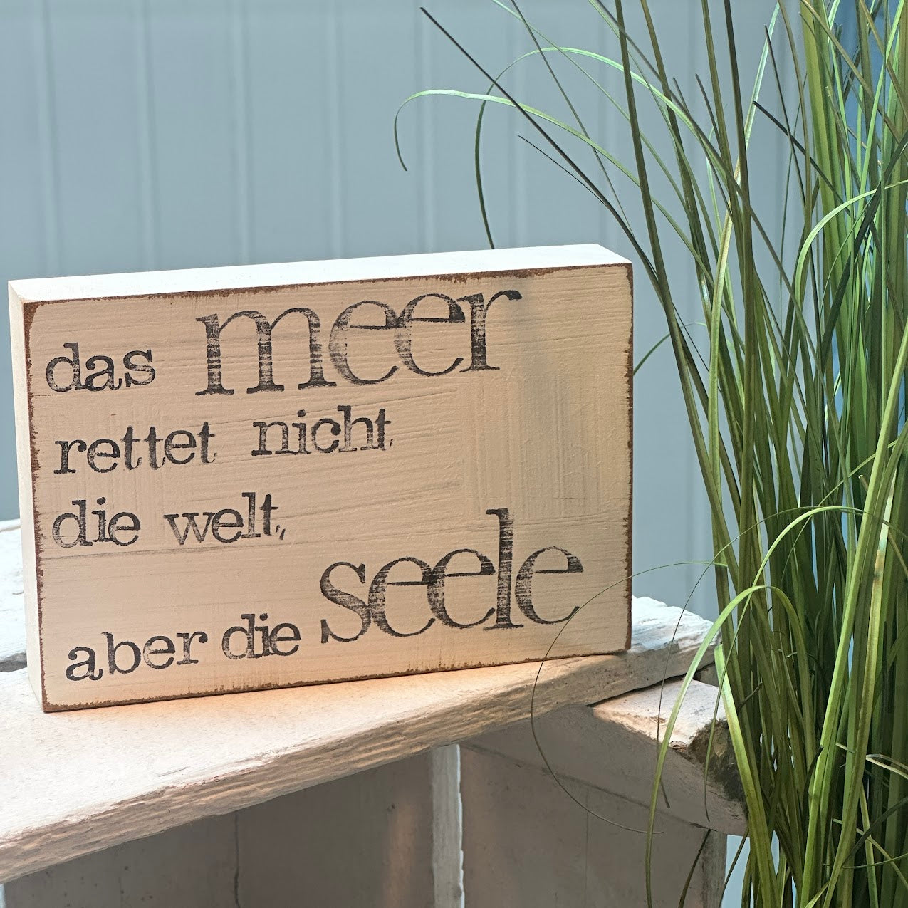 iopla Textplatte 10x15cm mit Aufschrift